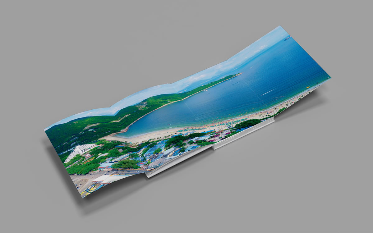 小梅沙品牌畫冊策劃設計_全力設計